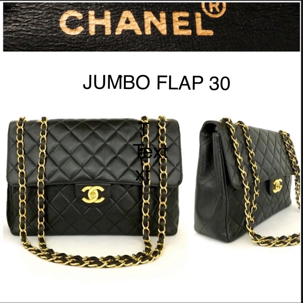 Chanel Jumbo 11.8” ❤️Lambskin❤️A Dream Bag❤️amazing 9/10 cond !! Box Duster Card